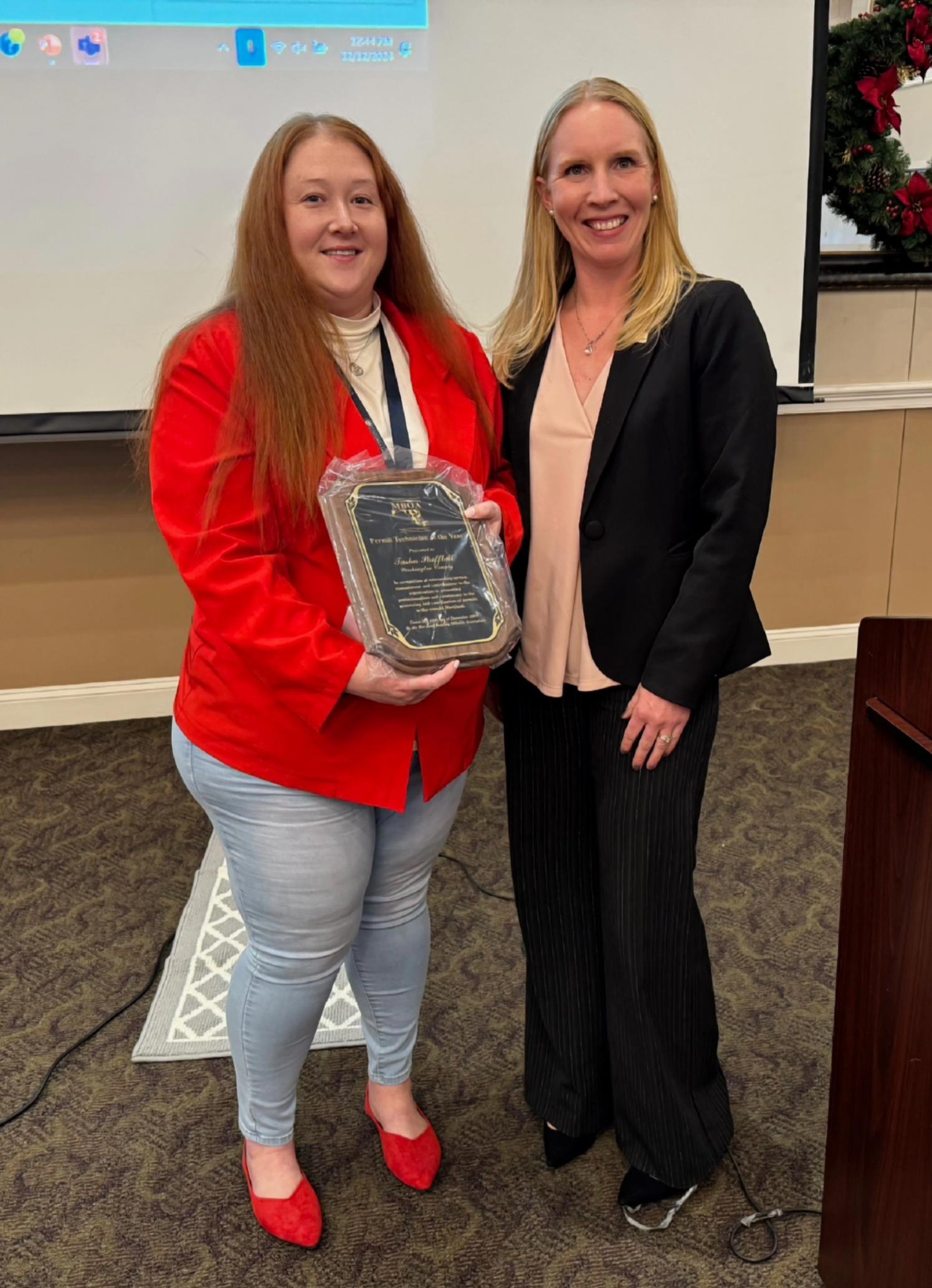 Permit Technician of the Year – Tasha Shifflett, Washington County